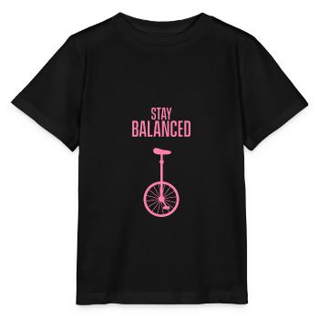 Monocycle monocycle monocycle monocycle Monocycle fille - T-shirt bio MINI CREATOR Stanley/Stella Enfant - noir - Devant - Mikhail (115cm)