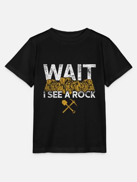 Archäologie Steine - Stanley/Stella Kinder T-Shirt MINI CREATOR  - Schwarz
