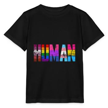LGBT - Stanley/Stella MINI CREATOR Kids’ T-Shirt - black - Front - Mikhail (115cm)