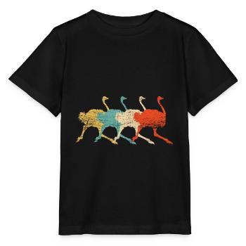 Strauß - Stanley/Stella Kinder T-Shirt MINI CREATOR  - Schwarz - Vorne - Mikhail (115cm)