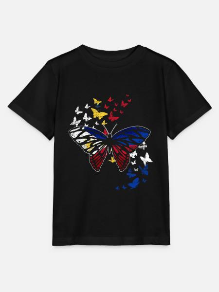 Philippinen Paradies - Stanley/Stella Kinder T-Shirt MINI CREATOR - Schwarz