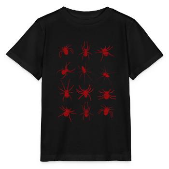 Araignées araignées - T-shirt bio MINI CREATOR Stanley/Stella Enfant - noir - Devant - Mikhail (115cm)