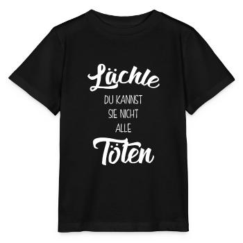 TU NE PEUX PAS TOUS LES TUER - T-shirt bio MINI CREATOR Stanley/Stella Enfant - noir - Devant - Mikhail (115cm)
