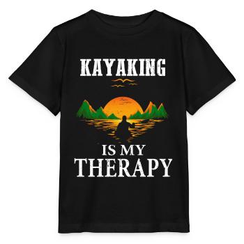Kayak Kayak Kayak Kayak - T-shirt bio MINI CREATOR Stanley/Stella Enfant - noir - Devant - Mikhail (115cm)