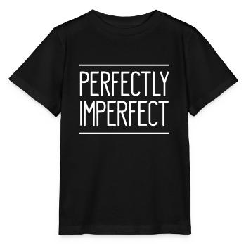 Parfait imparfait - Parfaitement imparfait - T-shirt bio MINI CREATOR Stanley/Stella Enfant - noir - Devant - Mikhail (115cm)