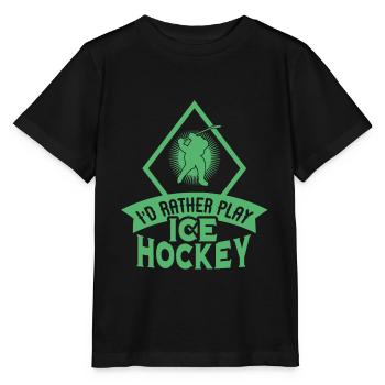 Hockey sur glace Hockey sur glace Hockey sur glace Hockey sur glace - T-shirt bio MINI CREATOR Stanley/Stella Enfant - noir - Devant - Mikhail (115cm)
