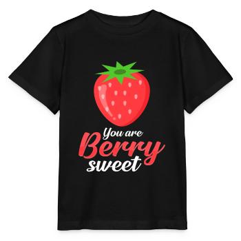 fraise - T-shirt bio MINI CREATOR Stanley/Stella Enfant - noir - Devant - Mikhail (115cm)