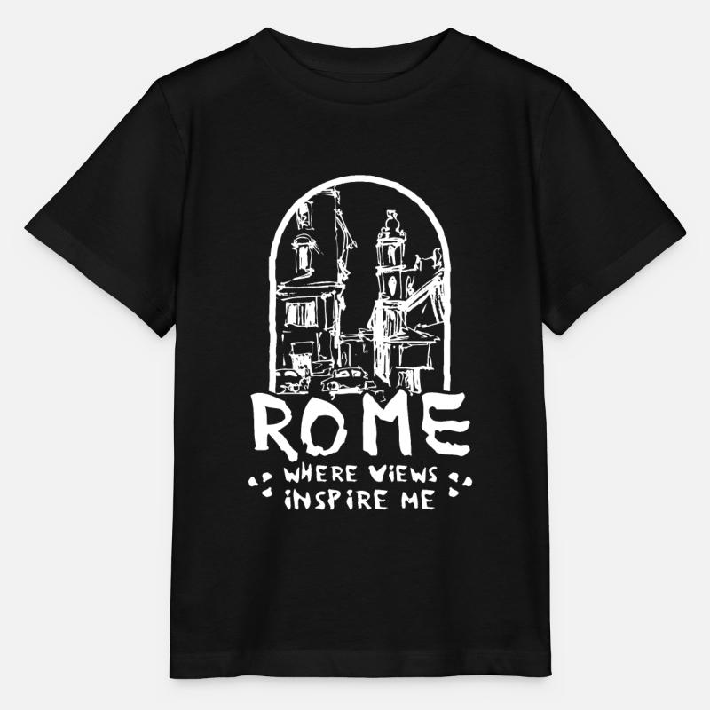 Rom - Stanley/Stella Kinder T-Shirt MINI CREATOR  - Schwarz