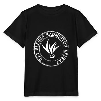 Badminton Badminton Badminton Badminton - Stanley/Stella MINI CREATOR Kids’ T-Shirt - black - Front - Mikhail (115cm)