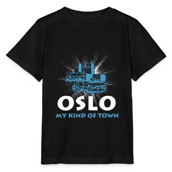 Oslo - Stanley/Stella Kinder T-Shirt MINI CREATOR  - Schwarz - Vorne - Mikhail (115cm)