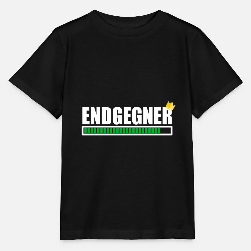 Endgegner - Stanley/Stella Kinder T-Shirt MINI CREATOR - Schwarz
