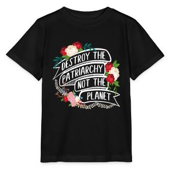 Feminist feminist feminists - Stanley/Stella MINI CREATOR Kids’ T-Shirt - black - Front - Mikhail (115cm)