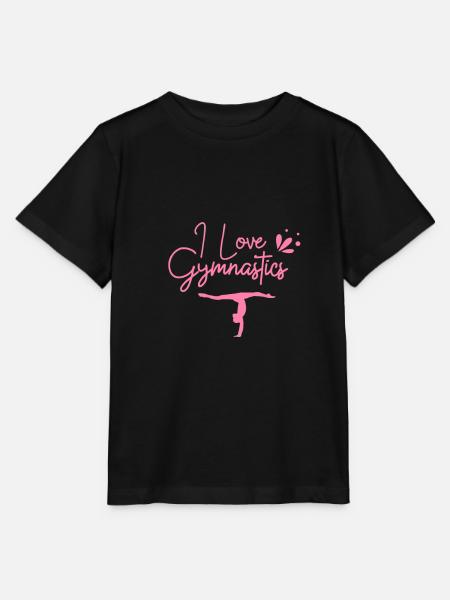 Gymnastik - Stanley/Stella Kinder T-Shirt MINI CREATOR  - Schwarz