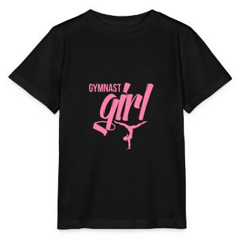 Gymnast Gymnastics Gymnastics Gymnast Gymnast - Stanley/Stella MINI CREATOR Kids’ T-Shirt - black - Front - Mikhail (115cm)