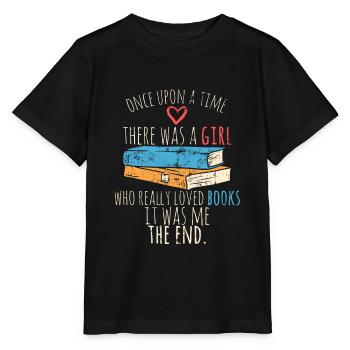rat de bibliothèque - T-shirt bio MINI CREATOR Stanley/Stella Enfant - noir - Devant - Mikhail (115cm)