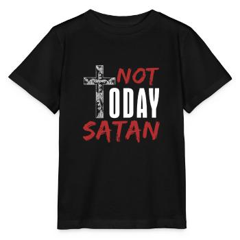 devil - Stanley/Stella MINI CREATOR Kids’ T-Shirt - black - Front - Mikhail (115cm)