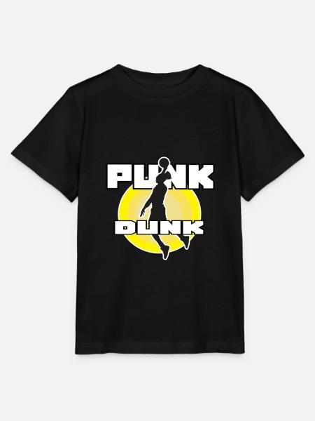 Basketball Spieler Sport Dunk - Stanley/Stella Kinder T-Shirt MINI CREATOR  - Schwarz