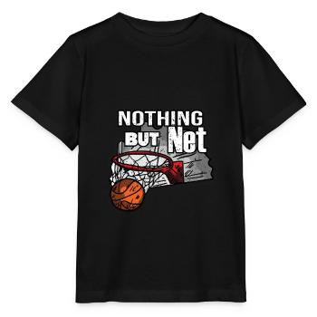Basketball Spieler Sport - Stanley/Stella Kinder T-Shirt MINI CREATOR  - Schwarz - Vorne - Mikhail (115cm)