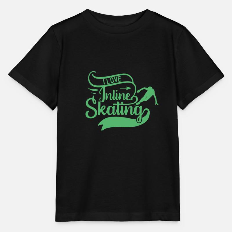 Inline Skate Inline Skate Inline Skate - Stanley/Stella Kinder T-Shirt MINI CREATOR - Schwarz