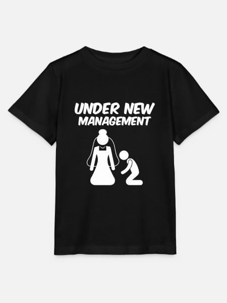 Bräutigam Ehefrau - Stanley/Stella Kinder T-Shirt MINI CREATOR  - Schwarz