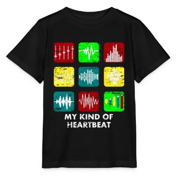 Sound technician audio technician music - Stanley/Stella MINI CREATOR Kids’ T-Shirt - black - Front - Mikhail (115cm)