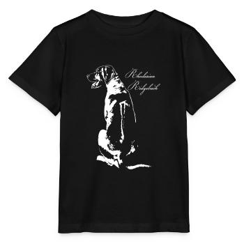 Rhodesian Ridgeback - Stanley/Stella MINI CREATOR Kids’ T-Shirt - black - Front - Mikhail (115cm)
