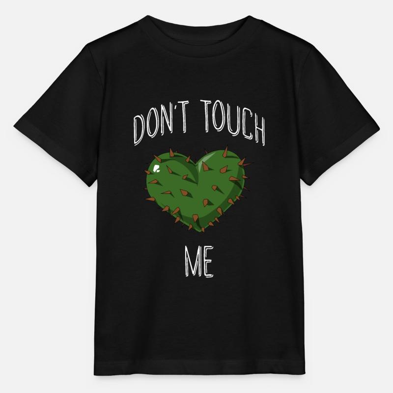 Ne me touche pas - T-shirt bio MINI CREATOR Stanley/Stella Enfant - noir