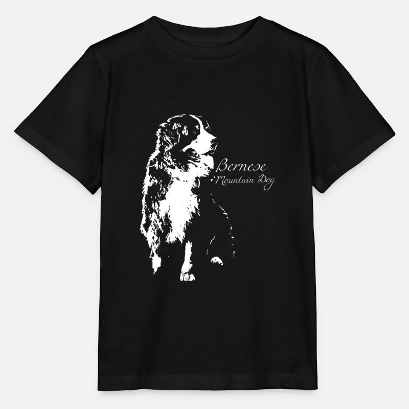 Bouvier Bernois - T-shirt bio MINI CREATOR Stanley/Stella Enfant - noir