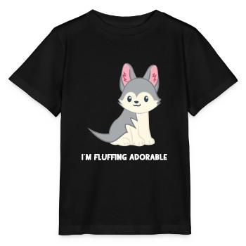 Husky - Husky T-Shirt - Husky - Huskies - Stanley/Stella MINI CREATOR Kids’ T-Shirt - black - Front - Mikhail (115cm)