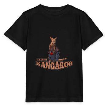 Kangaroo Australia - Stanley/Stella MINI CREATOR Kids’ T-Shirt - black - Front - Mikhail (115cm)