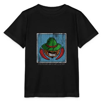 Mexique Pays Amérique du Sud - T-shirt bio MINI CREATOR Stanley/Stella Enfant - noir - Devant - Mikhail (115cm)