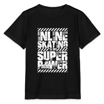 Inline Skaters - Stanley/Stella MINI CREATOR Kids’ T-Shirt - black - Front - Mikhail (115cm)