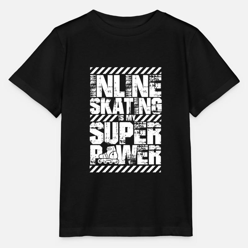 Inline Skater - Stanley/Stella Kinder T-Shirt MINI CREATOR  - Schwarz