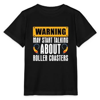 Achterbahn - Stanley/Stella Kinder T-Shirt MINI CREATOR  - Schwarz - Vorne - Mikhail (115cm)
