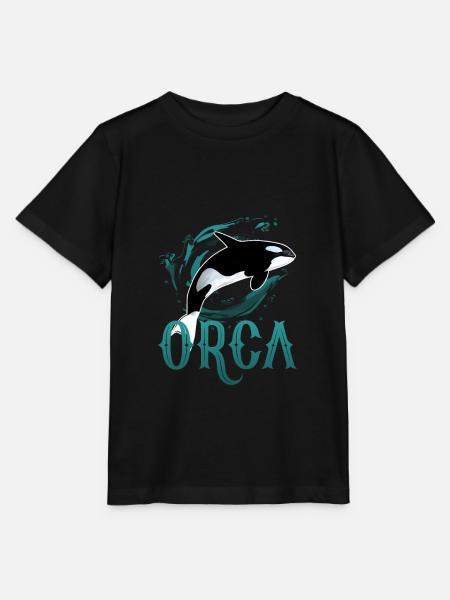 Orca - Stanley/Stella Kinder T-Shirt MINI CREATOR - Schwarz