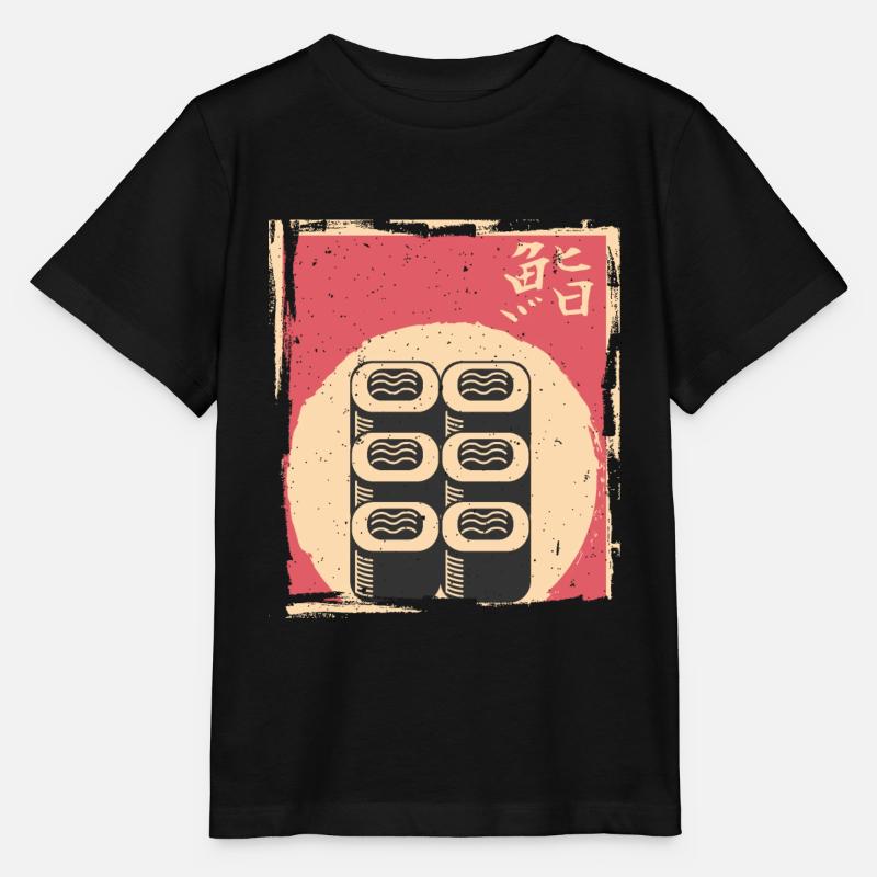 Sushi - Stanley/Stella Kinder T-Shirt MINI CREATOR - Schwarz