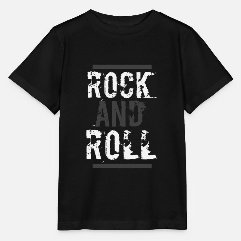 Rock and Roll - Stanley/Stella Kinder T-Shirt MINI CREATOR  - Schwarz