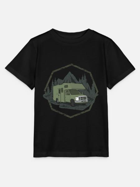 Wohnmobil - Stanley/Stella Kinder T-Shirt MINI CREATOR - Schwarz
