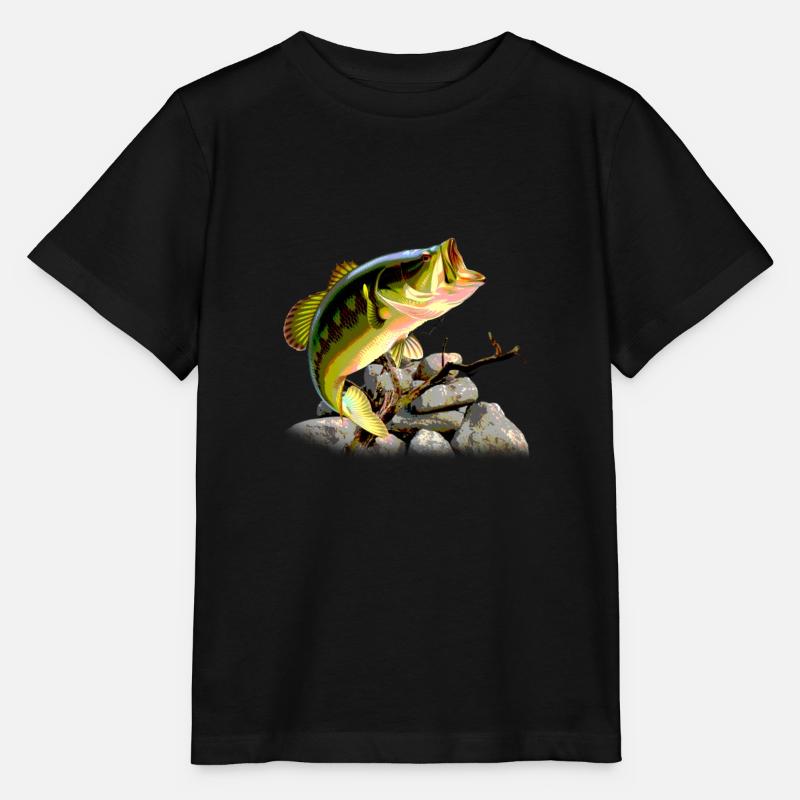 Pêcheur pêcheur - T-shirt bio MINI CREATOR Stanley/Stella Enfant - noir