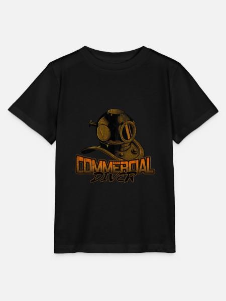 Tauchen Taucherhelm - Stanley/Stella Kinder T-Shirt MINI CREATOR  - Schwarz