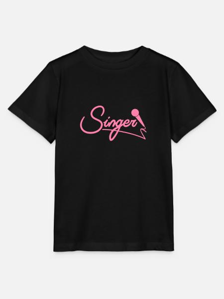 Chanteur Chanteuse Maman Chanter École de chant - T-shirt bio MINI CREATOR Stanley/Stella Enfant - noir