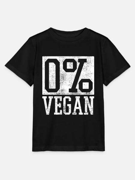 Anti vegan - Stanley/Stella Kinder T-Shirt MINI CREATOR - Schwarz