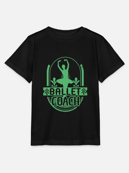 Ballett Ballett Ballett Ballett - Stanley/Stella Kinder T-Shirt MINI CREATOR - Schwarz