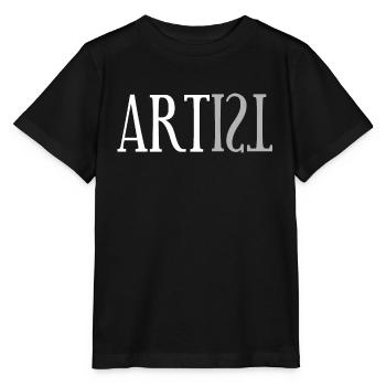 artiste - T-shirt bio MINI CREATOR Stanley/Stella Enfant - noir - Devant - Mikhail (115cm)