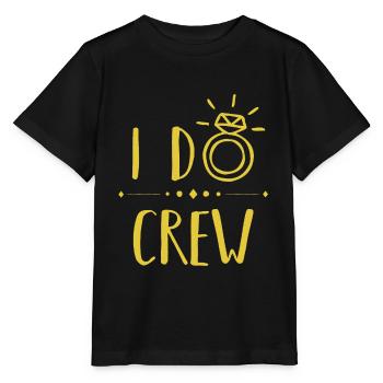 Je fais l'équipage - T-shirt bio MINI CREATOR Stanley/Stella Enfant - noir - Devant - Mikhail (115cm)