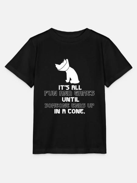 Tierarzt Mitleid - Stanley/Stella Kinder T-Shirt MINI CREATOR - Schwarz