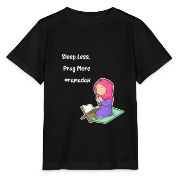 Coran Sourate verset Allah Allah Islam Cadeau Musulman - T-shirt bio MINI CREATOR Stanley/Stella Enfant - noir - Devant - Mikhail (115cm)