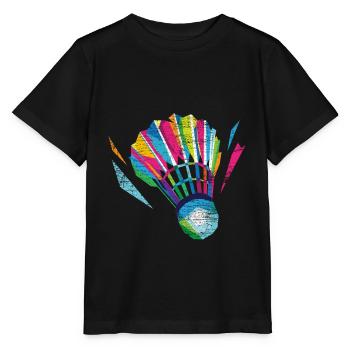 Badminton badminton - T-shirt bio MINI CREATOR Stanley/Stella Enfant - noir - Devant - Mikhail (115cm)
