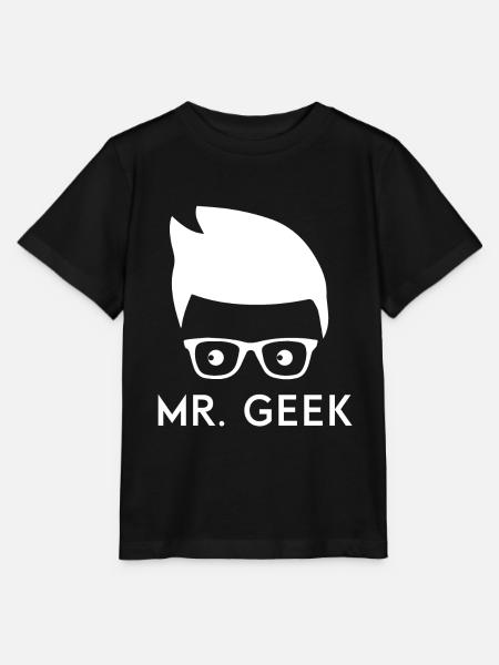 Mister Geek - Stanley/Stella Kinder T-Shirt MINI CREATOR - Schwarz