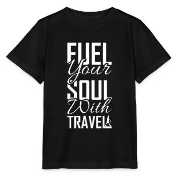 Travel - Stanley/Stella Kinder T-Shirt MINI CREATOR  - Schwarz - Vorne - Mikhail (115cm)